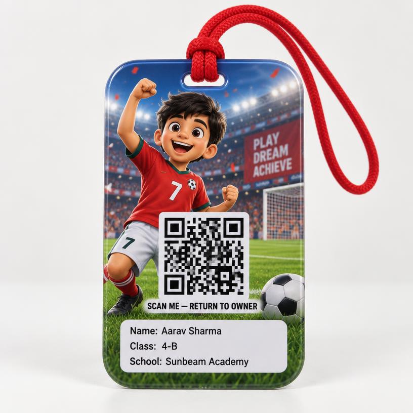 Football Hero WapasTag design